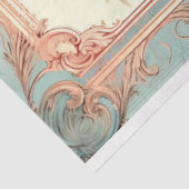 Papier Mousseline Florales encadrées (Détail)