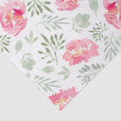 Papier Mousseline Flore d'aquarelles (Détail)