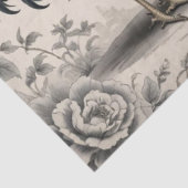 Papier Mousseline Flore de poulet (Détail)