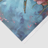 Papier Mousseline Flore Dragonfly Pastel Ethereal Whimsal (Détail)