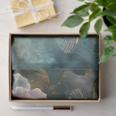 Papier Mousseline Flore Dragonfly Pastel Ethereal Whimsal (Cadeau)