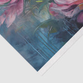 Papier Mousseline Flore Dragonfly Pastel Ethereal Whimsal (Détail)