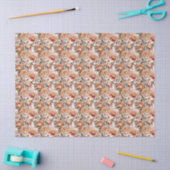 Papier Mousseline Flore du sable du désert (Artisanat)