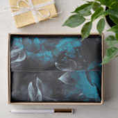 Papier Mousseline Flore foncé (Cadeau)