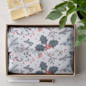 Papier Mousseline Flore hivernale (Cadeau)