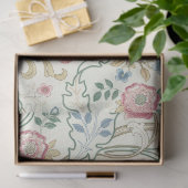 Papier Mousseline Flore, motifs floraux, William Morris (Cadeau)