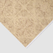 Papier Mousseline Flore Renaissance antique (Détail)