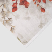 Papier Mousseline Flores de Noël (Détail)