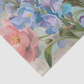 Papier Mousseline Flores vintages au printemps (Détail)