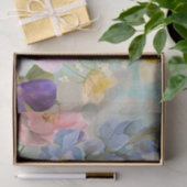 Papier Mousseline Flores vintages au printemps (Cadeau)