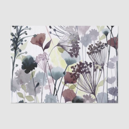 Papier Mousseline Florets II (Recto)