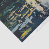 Papier Mousseline Floride Everglades Grande Peinture Egret Découpage (Détail)