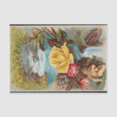 Papier Mousseline Floride Water Victorian Ad Trade Card (Recto)