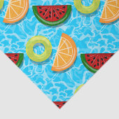 Papier Mousseline Flottes de fruits (Détail)