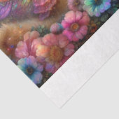 Papier Mousseline Flower Fairy Kitten Garden Party Découpage (Détail)