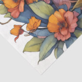 Papier Mousseline Flower hat Monkey see monkey do (Detail)