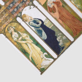 Papier Mousseline Flowers de Nouveau d'art de Madame Swan Peacock (Détail)