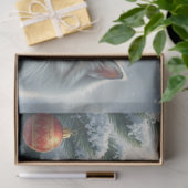 Papier Mousseline Fluffy Christmas Cats Tissue Paper (Cadeau)