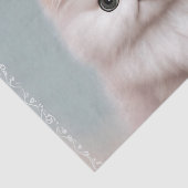 Papier Mousseline Fluffy Persian Nursery Cat Art (Détail)