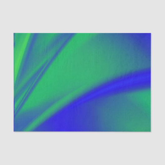 Papier Mousseline Flush bleu et vert (Recto)