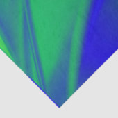 Papier Mousseline Flush bleu et vert (Détail)