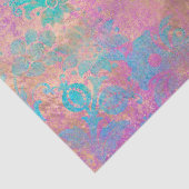 Papier Mousseline Flux de travail de défilement bleu sur la page de (Détail)