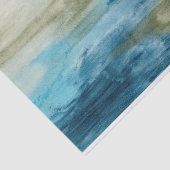 Papier Mousseline Flux océanique II (Détail)