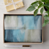 Papier Mousseline Flux océanique II (Cadeau)