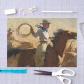 Papier Mousseline « Fogging the Drags » par Maynard Dixon (Artisanat)