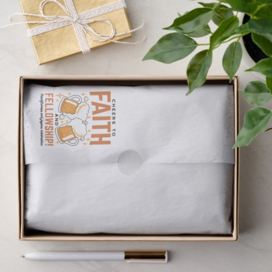 Papier Mousseline Foi et bourse - Oktoberfest Tee (Cadeau)