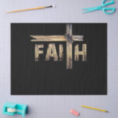 Papier Mousseline Foi et Croix chrétiennes - Foi chrétienne (Artisanat)