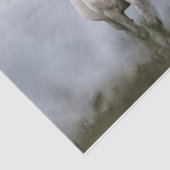 Papier Mousseline Fonctionnement de cheval blanc (Détail)