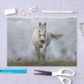 Papier Mousseline Fonctionnement de cheval blanc (Artisanat)