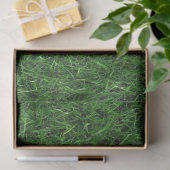 Papier Mousseline Fond d'herbe verte (Cadeau)