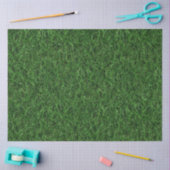 Papier Mousseline Fond d'herbe verte (Artisanat)