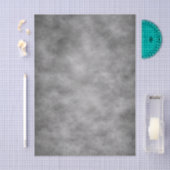 Papier Mousseline Fond Gris Charbon (Artisanat)