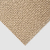 Papier Mousseline Fond Marron Vintage Toile Burlap Rustique (Détail)