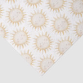 Papier Mousseline Fond mignon soleil (Détail)