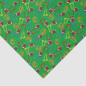 Papier Mousseline Football de drapeau (Détail)