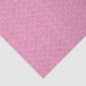 Papier Mousseline Football féminin rose (Détail)