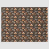 Papier Mousseline Football Thanksgiving  (Recto)