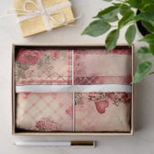 Papier Mousseline For Artists and Crafters Valentine Backgrounds (Cadeau)