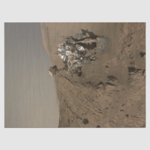 Papier Mousseline Forage Mars Curiosity Red Martian Paysage