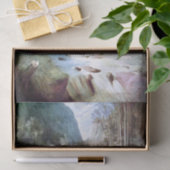 Papier Mousseline Forest Canyon (par Carl Blechen) (Cadeau)