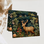 Papier Mousseline Forest Deer William Morris Cottagecore Découpage<br><div class="desc">Ce papier tissulaire multifonctionnel présente non seulement une illustration captivante du motif de cerfs d'inspiration William Morris,  mais sert également de support parfait pour les projets de découpage,  vous permettant de libérer votre créativité dans une tapisserie d'art.</div>