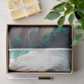 Papier Mousseline Forest Elegant Leaf Woman decoupage paper (Cadeau)