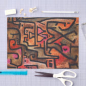 Papier Mousseline Forest Witch, Paul Klee Art Abstrait (Artisanat)