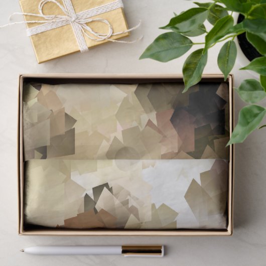 PAPIER MOUSSELINE FORÊT (Cadeau)