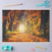 Papier Mousseline Forêt Automne 12 Découpage Papier papier (Artisanat)