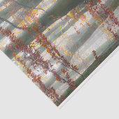Papier Mousseline Forêt brumeuse mystique en automne (Détail)